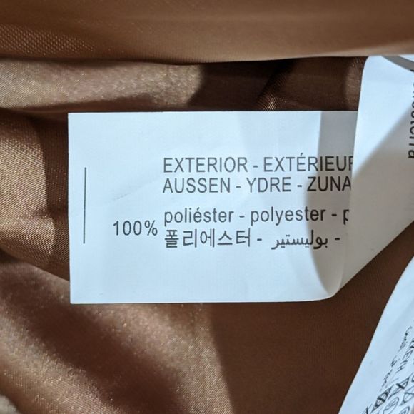 LIKE NEW ZARA Women's Camel Tan Teddy Coat Size M - Picture 11 of 11